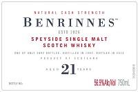 Benrinnes - 21yr 0 (750)