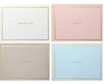 Hallmark - Signature Gold Boxed Stationery Note Cards Assortment 0