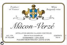 Domaine Leflaive - Macon Verze Maconnais 2022 (750ml) (750ml)