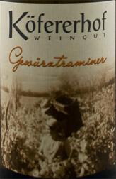 Kofererhof - Gewurztraminer 2022 (750ml) (750ml)