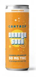 Cantrip - 50mg THC Orange Soda (4 pack 12oz cans) (4 pack 12oz cans)