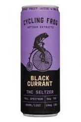 Cycling Frog - Black Currant 10mg CBD 5mg THC Seltzer (6 pack 12oz cans) (6 pack 12oz cans)