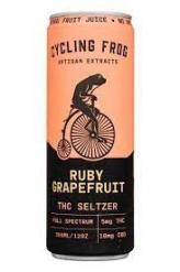 Cycling Frog - Grapefruit 10mg CBD 5mg THC Seltzer (6 pack 12oz cans) (6 pack 12oz cans)