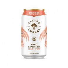 Flying Embers - Grapefruit Thyme Hard Kombucha (6 pack 12oz cans) (6 pack 12oz cans)