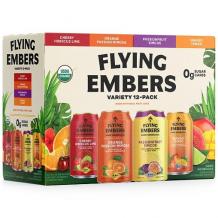 Flying Embers - Kombucha Variety Pack (12 pack 12oz cans) (12 pack 12oz cans)