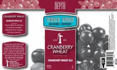 Hidden Sands Brewing Company - Cranberry Wheat (4 pack 16oz cans) (4 pack 16oz cans)