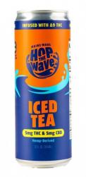 Hop the Wave - 5mg CBD 5mg THC Iced Tea (4 pack 12oz cans) (4 pack 12oz cans)