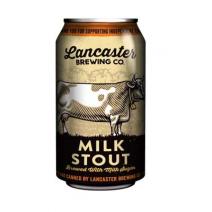 Lancaster Brewing Company - Milk Stout (6 pack 12oz cans) (6 pack 12oz cans)