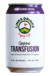 Links Drinks - Classic Transfusion Cocktail (4 pack 12oz cans) (4 pack 12oz cans)