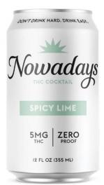 Nowadays - 5mg THC Spicy Lime (6 pack 12oz cans) (6 pack 12oz cans)