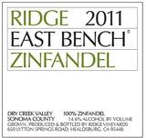 Ridge Vineyards - East Bench Zinfandel 2021 (750ml) (750ml)