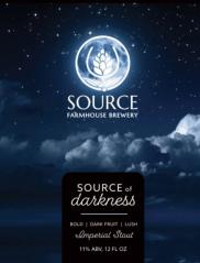 Source Brewing - Source of Darkness (4 pack 12oz cans) (4 pack 12oz cans)