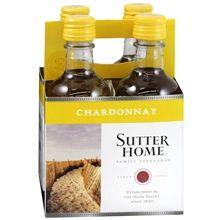 Sutter Home - Chardonnay NV (4 pack 187ml) (4 pack 187ml)