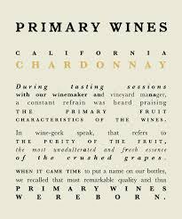 Primary Wines - Chardonnay 2021 (750ml) (750ml)