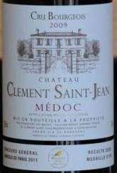 Chateau Clement St-Jean - Cru Bourgeois Medoc 2015 (750ml) (750ml)