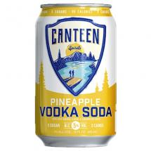 Canteen Spirits - Pineapple Vodka Soda (4 pack 12oz cans) (4 pack 12oz cans)