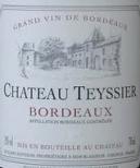 Ch�teau Teyssier - Bordeaux Rouge 2019 (750)