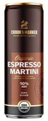 Crook & Marker - Espresso Martini (4 pack 11.5oz cans) (4 pack 11.5oz cans)