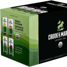 Crook & Marker - Spiked & Sparkling Tea Variety Pack (8 pack 11.5oz cans) (8 pack 11.5oz cans)
