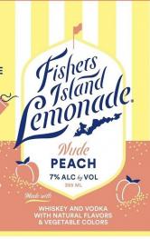Fishers Island Lemonade - Nude Peach (4 pack 12oz cans) (4 pack 12oz cans)
