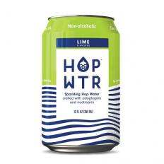 Hop Wtr - Lime Sparkling Hop Water (N/A) (6 pack 12oz cans) (6 pack 12oz cans)