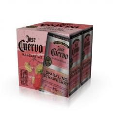 Jose Cuervo - Sparkling Strawberry Margarita (4 pack 355ml cans) (4 pack 355ml cans)