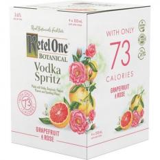 Ketel One - Botanical Grapefruit & Rose Vodka Spritz (4 pack 355ml cans) (4 pack 355ml cans)