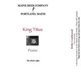Maine Beer Company - King Titus 0 (500)