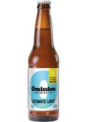 Omission - Ultimate Light Golden Ale (Gluten free) (6 pack 12oz bottles) (6 pack 12oz bottles)