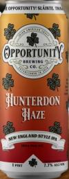 Opportunity Brewing Company - Hunterdon Haze (4 pack 16oz cans) (4 pack 16oz cans)