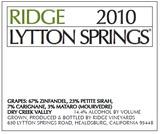 Ridge Vineyards - Lytton Springs 0 (750)