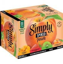 Simply Spiked - Peach Tea Variety Pack (12 pack 12oz cans) (12 pack 12oz cans)
