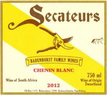 AA Badenhorst Family Wines - Secateurs Chenin Blanc 2022 (750ml) (750ml)