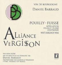 Daniel Barraud - Alliance Vieilles Vignes Pouilly-Fuisse 2020 (750ml) (750ml)