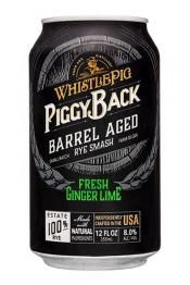 WhistlePig - Fresh Ginger Lime Barrel Aged Smash (4 pack 355ml cans) (4 pack 355ml cans)