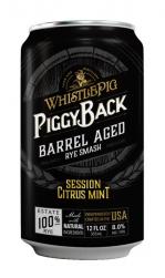 WhistlePig - Session Citrus Mint Barrel Aged Smash (4 pack 355ml cans) (4 pack 355ml cans)